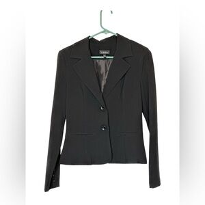 L A. Byer Black Tailored Blazer NWOT • Women’s Size M • Classic Workwear Jacket